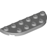 LEGO Plaat 2x6 Ronde Hoeken LICHTGRIJS (100 stuks) LEGO Plaat 2x6 Ronde Hoeken LICHTGRIJS (100 stuks)