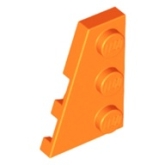 LEGO Plaat 3x2 Wedge Links ORANJE (100 stuks) LEGO Plaat 3x2 Wedge Links ORANJE (100 stuks)