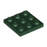 LEGO Plate 3x3 DARK GREEN (10 pcs) LEGO Plate 3x3 DARK GREEN (10 pcs)