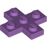 LEGO Plaat 3x3 Kruis LAVENDEL (100 stuks) LEGO Plaat 3x3 Kruis LAVENDEL (100 stuks)