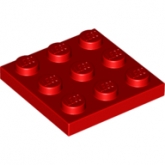 LEGO Plaat 3x3 ROOD (100 stuks) LEGO Plaat 3x3 ROOD (100 stuks)