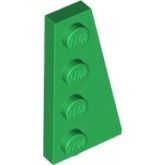 LEGO Plaat 4x2 Wedge Rechts GROEN (100 stuks) LEGO Plaat 4x2 Wedge Rechts GROEN (100 stuks)