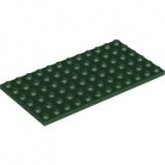 LEGO Plaat 6x12 DONKERGROEN