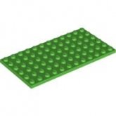 LEGO Plaat 6x12 HELDERGROEN LEGO Plaat 6x12 HELDERGROEN
