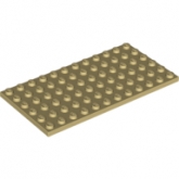 LEGO Plaat 6x12 BEIGE LEGO Plaat 6x12 BEIGE