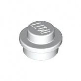 LEGO Plaat Rond 1x1 WIT (100 stuks) LEGO Plaat Rond 1x1 WIT (100 stuks)