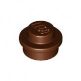 LEGO Plaat Rond 1x1 BRUIN (100 stuks) LEGO Plaat Rond 1x1 BRUIN (100 stuks)