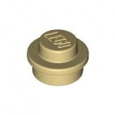 LEGO Plaat Rond 1x1 BEIGE (100 stuks) LEGO Plaat Rond 1x1 BEIGE (100 stuks)