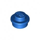 LEGO Plaat Rond 1x1 BLAUW (100 stuks) LEGO Plaat Rond 1x1 BLAUW (100 stuks)
