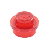 LEGO Plaat Rond 1x1 TRANSPARANT ROOD (100 stuks) LEGO Plaat Rond 1x1 TRANSPARANT ROOD (100 stuks)