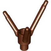 LEGO Plantenstelen met Pin BRUIN (100 stuks)