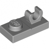 LEGO Plaat 1x2 met Clip LICHTGRIJS (100 stuks) LEGO Plaat 1x2 met Clip LICHTGRIJS (100 stuks)
