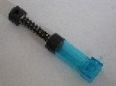 LEGO Pneumatische Pomp TRANSPARANTBLAUW (Cylinder 48 mm)