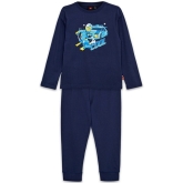 LEGO Pyjama City DONKERBLAUW (LWARIS 114- Maat 104)