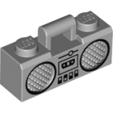 LEGO Radio Boom Box LICHTGRIJS LEGO Radio Boom Box LICHTGRIJS