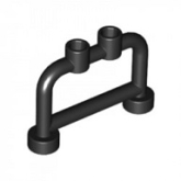 LEGO Rek 1x4x2 met Noppen ZWART (100stuks) LEGO Rek 1x4x2 met Noppen ZWART (100stuks)