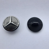 LEGO Schild Mercedes Benz Logo ZWART LEGO Schild Mercedes Benz Logo ZWART