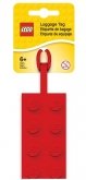 LEGO Bagage Label Steen 2x4 ROOD LEGO Bagage Label Steen 2x4 ROOD