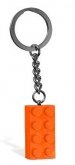LEGO Sleutelhanger Steen 2x4 ORANJE LEGO Sleutelhanger Steen 2x4 ORANJE