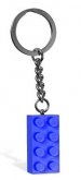 LEGO Sleutelhanger Steen 2x4 BLAUW LEGO Sleutelhanger Steen 2x4 BLAUW
