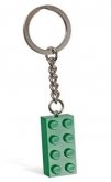 LEGO Sleutelhanger Steen 2x4 GROEN LEGO Sleutelhanger Steen 2x4 GROEN