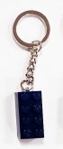 LEGO Sleutelhanger Steen 2x4 DONKERBLAUW LEGO Sleutelhanger Steen 2x4 DONKERBLAUW