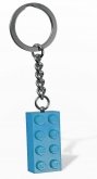 LEGO Sleutelhanger Steen 2x4 DONKERAZUUR LEGO Sleutelhanger Steen 2x4 DONKERAZUUR