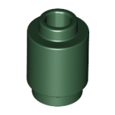 LEGO Steen 1x1 Rond DONKERGROEN (100 stuks) LEGO Steen 1x1 Rond DONKERGROEN (100 stuks)