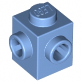 LEGO Steen 1x1 met Zij-noppen LICHTBLAUW (100 stuks) LEGO Steen 1x1 met Zij-noppen LICHTBLAUW (100 stuks)