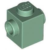 LEGO Steen 1x1 met 2 Zij-noppen ZANDGROEN (100 stuks) LEGO Steen 1x1 met 2 Zij-noppen ZANDGROEN (100 stuks)