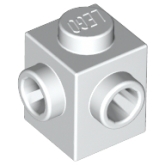 LEGO Steen 1x1 met Zij-noppen WIT (100 stuks) LEGO Steen 1x1 met Zij-noppen WIT (100 stuks)