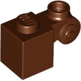 LEGO Steen 1x1 met Krul en Holle Nop BRUIN (100 stuks) LEGO Steen 1x1 met Krul en Holle Nop BRUIN (100 stuks)