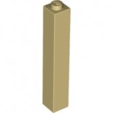 LEGO Steen 1x1x5 BEIGE (100 stuks)