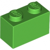 LEGO Steen 1x2 HELDERGROEN (100 stuks) LEGO Steen 1x2 HELDERGROEN (100 stuks)