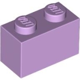 LEGO Steen 1x2 LICHTLAVENDEL (100 stuks) LEGO Steen 1x2 LICHTLAVENDEL (100 stuks)