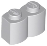 LEGO Steen 1x2 Palisade LICHTGRIJS (100 stuks) LEGO Steen 1x2 Palisade LICHTGRIJS (100 stuks)