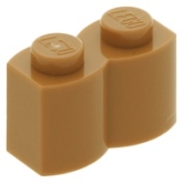 LEGO Steen 1x2 Palisade NOUGAT (100 stuks) LEGO Steen 1x2 Palisade NOUGAT (100 stuks)