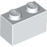 LEGO Steen 1x2 WIT (100 stuks) LEGO Steen 1x2 WIT (100 stuks)