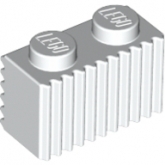 LEGO Steen 1x2 met Grill WIT (100 stuks) LEGO Steen 1x2 met Grill WIT (100 stuks)