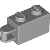 LEGO Steen 1x2 met Hendel LICHTGRIJS (100 stuks) LEGO Steen 1x2 met Hendel LICHTGRIJS (100 stuks)