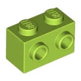LEGO Steen 1x2 met Zij-noppen LIMEGROEN (100 stuks) LEGO Steen 1x2 met Zij-noppen LIMEGROEN (100 stuks)