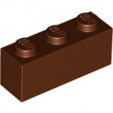 LEGO Steen 1x3 BRUIN (100 stuks) LEGO Steen 1x3 BRUIN (100 stuks)