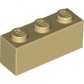 LEGO Steen 1x3 BEIGE (100 stuks) LEGO Steen 1x3 BEIGE (100 stuks)