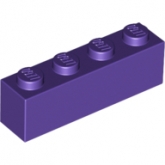 LEGO Steen 1x4 PAARS (100 stuks) LEGO Steen 1x4 PAARS (100 stuks)