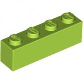 LEGO Steen 1x4 LIMEGROEN (100 stuks) LEGO Steen 1x4 LIMEGROEN (100 stuks)