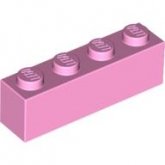 LEGO Steen 1x4 LICHTROZE (100 stuks) LEGO Steen 1x4 LICHTROZE (100 stuks)