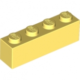 LEGO Steen 1x4 LICHTGEEL (100 stuks)