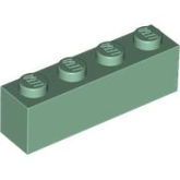 LEGO Steen 1x4 ZANDGROEN (100 stuks) LEGO Steen 1x4 ZANDGROEN (100 stuks)