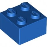 LEGO Steen 2x2 BLAUW (100 stuks) LEGO Steen 2x2 BLAUW (100 stuks)