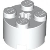 LEGO Steen 2x2 Rond WIT (100 stuks) LEGO Steen 2x2 Rond WIT (100 stuks)